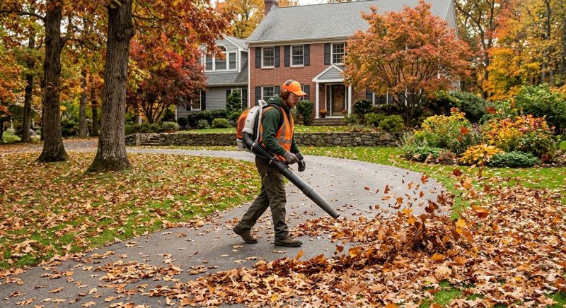 Leaves Vacuuming in Ventura County, CA